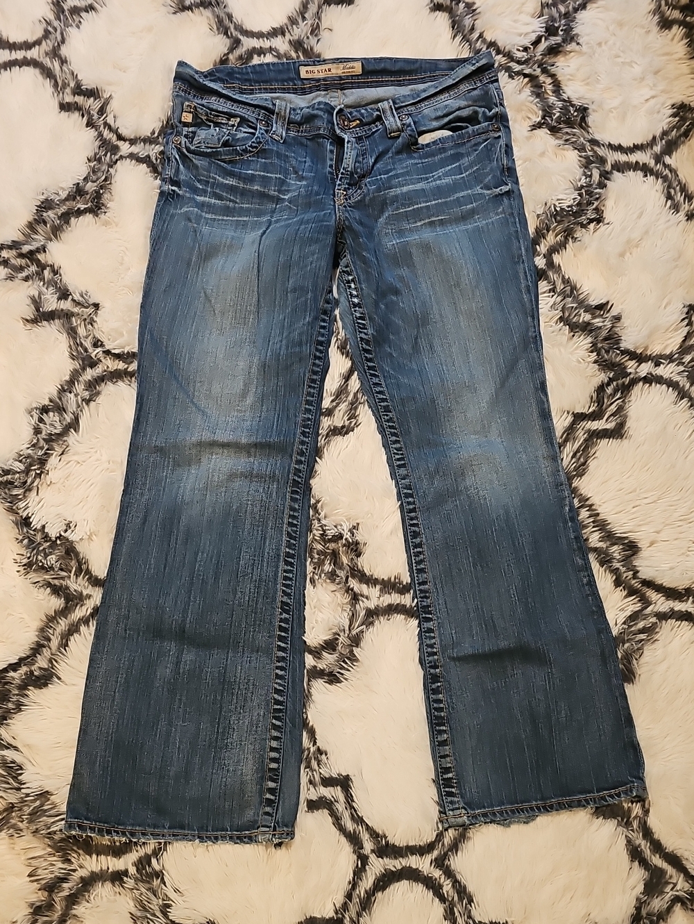 Big Star Women's Blue Flared Jeans